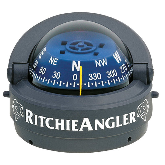 Ritchie RA - 93 RitchieAngler Compass - Surface Mount - Gray - Marine Parts OnlyMarine Navigation & InstrumentsRitchie