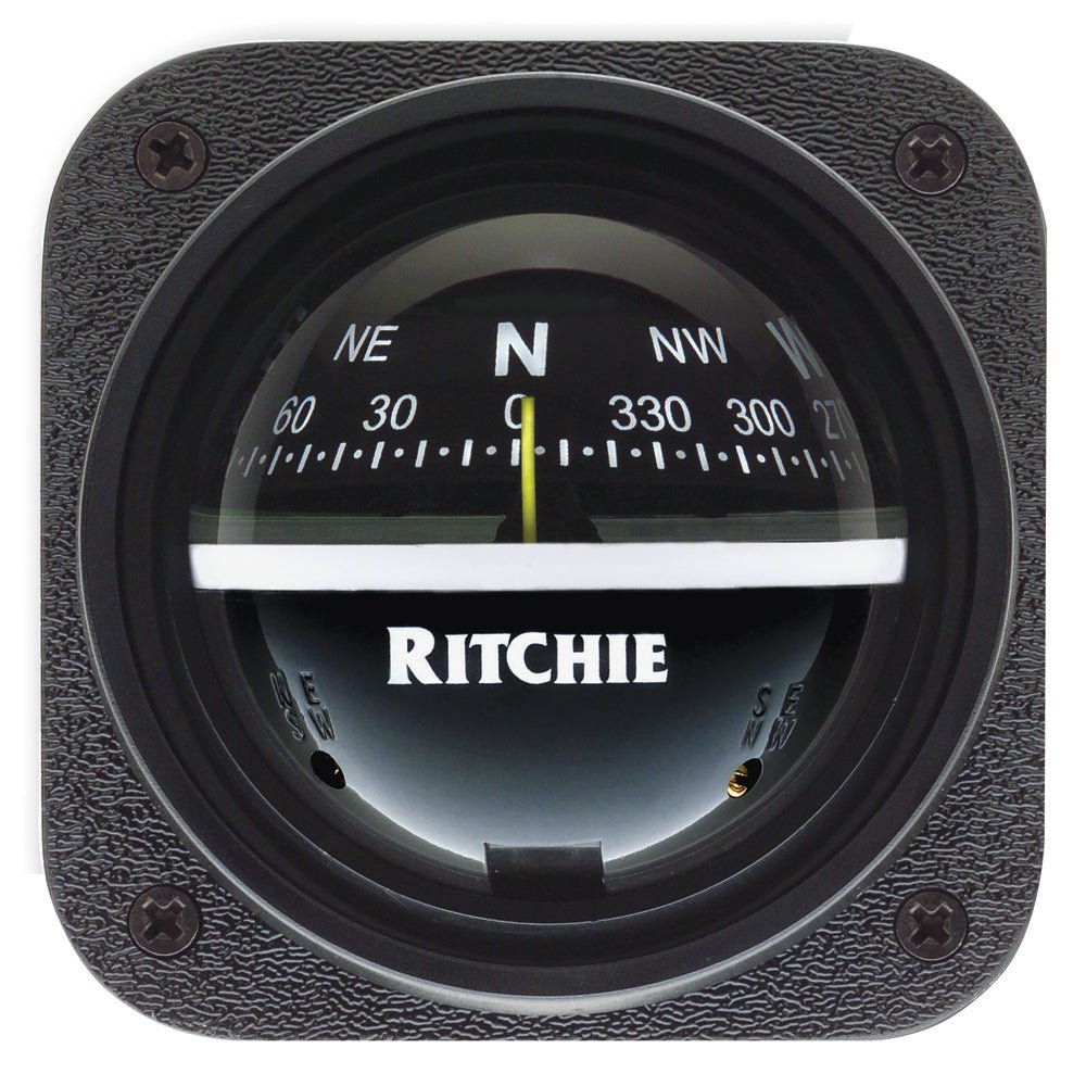 Ritchie V - 537 Explorer Compass - Bulkhead Mount - Black Dial - Marine Parts OnlyMarine Navigation & InstrumentsRitchie