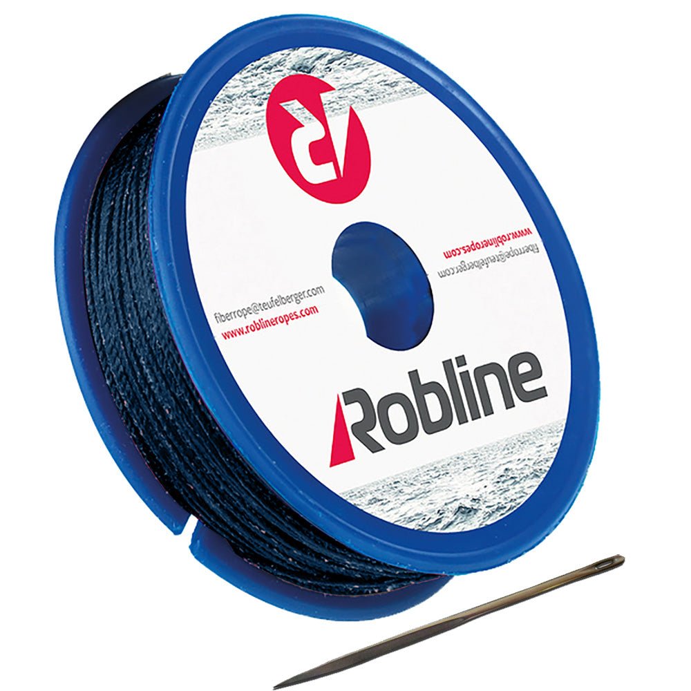 Robline Waxed Whipping Twine Kit - 0.8mm x 40M - Dark Navy Blue - Marine Parts OnlySailingRobline