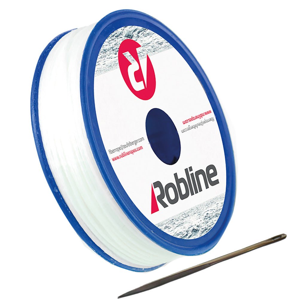 Robline Waxed Whipping Twine Kit - 0.8mm x 40M - White - Marine Parts OnlySailingRobline