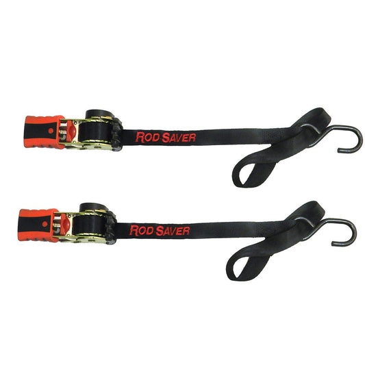 Rod Saver Mini Retractable Tie Down w/Soft Hook - 50" - Pair - Marine Parts OnlyTraileringRod Saver