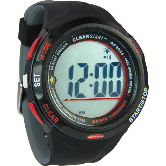Ronstan RF4055 ClearStart&trade; 50mm Sailing Watch - Black/Grey - Marine Parts OnlySailingRonstan