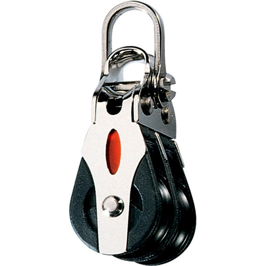 Ronstan Series 20 Ball Bearing Block - Double - 2 - Axis Shackle Head - Marine Parts OnlySailingRonstan
