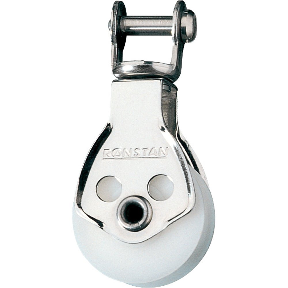Ronstan Series 25 Utility Block - Single - Swivel Shackle Head - Marine Parts OnlySailingRonstan