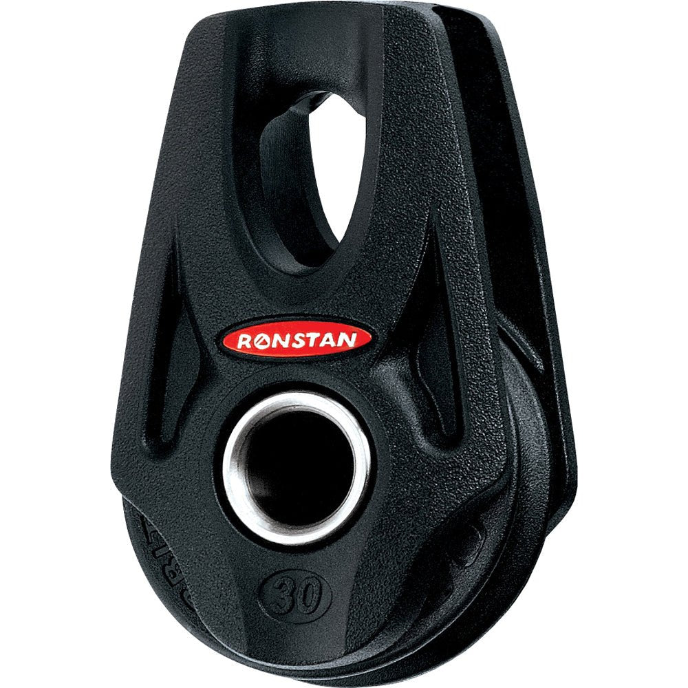 Ronstan Series 30 Ball Bearing Orbit Block&153; - Single - Becket - Lashing head - Marine Parts OnlySailingRonstan