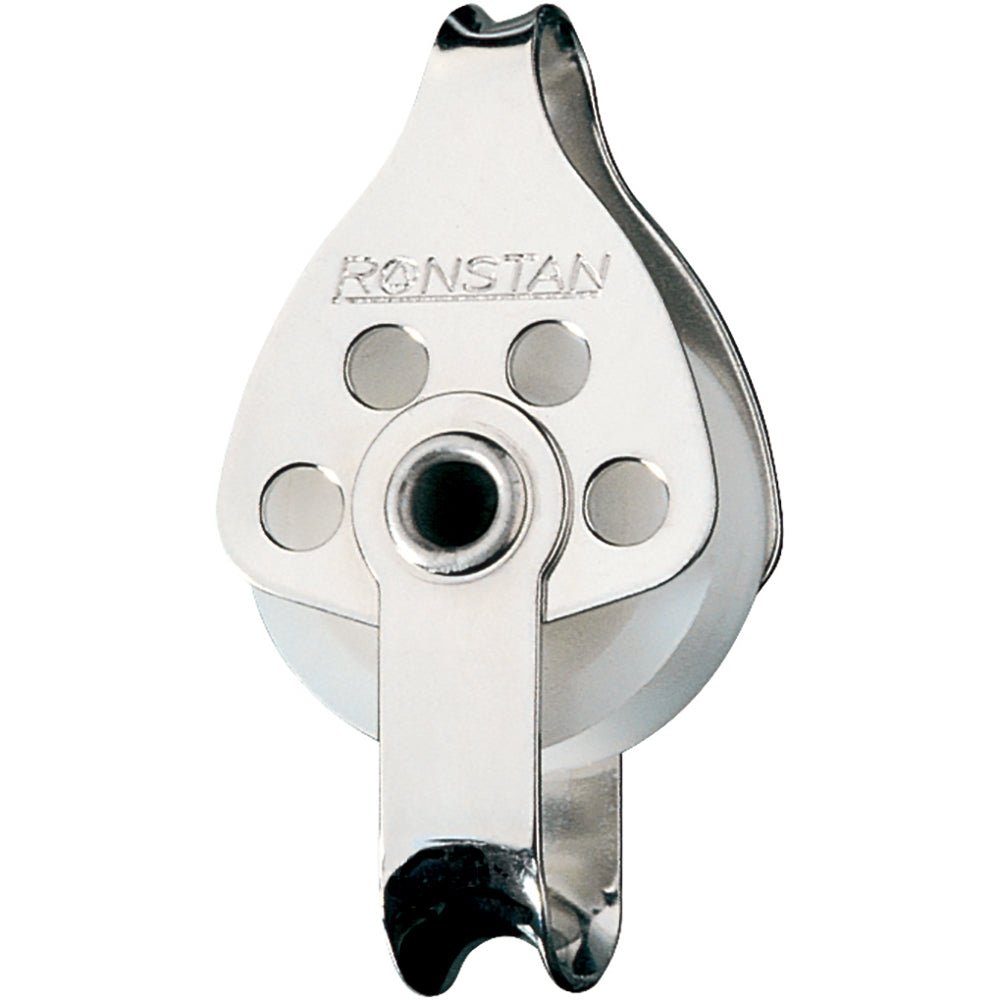 Ronstan Series 30 Utility Block - Single, Becket, Loop Head - Marine Parts OnlySailingRonstan