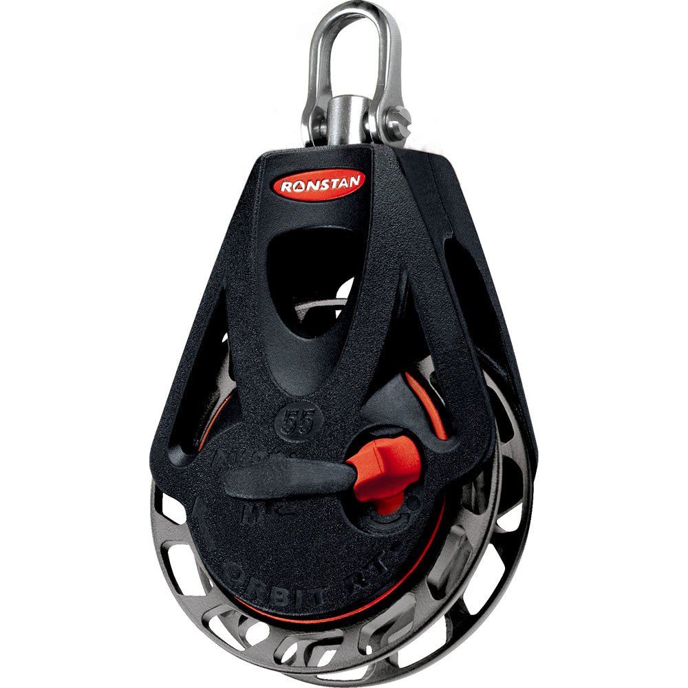 Ronstan Series 55 Ratchet Orbit Block&153; - Single - Swivel Head - Auto & Manual - Marine Parts OnlySailingRonstan