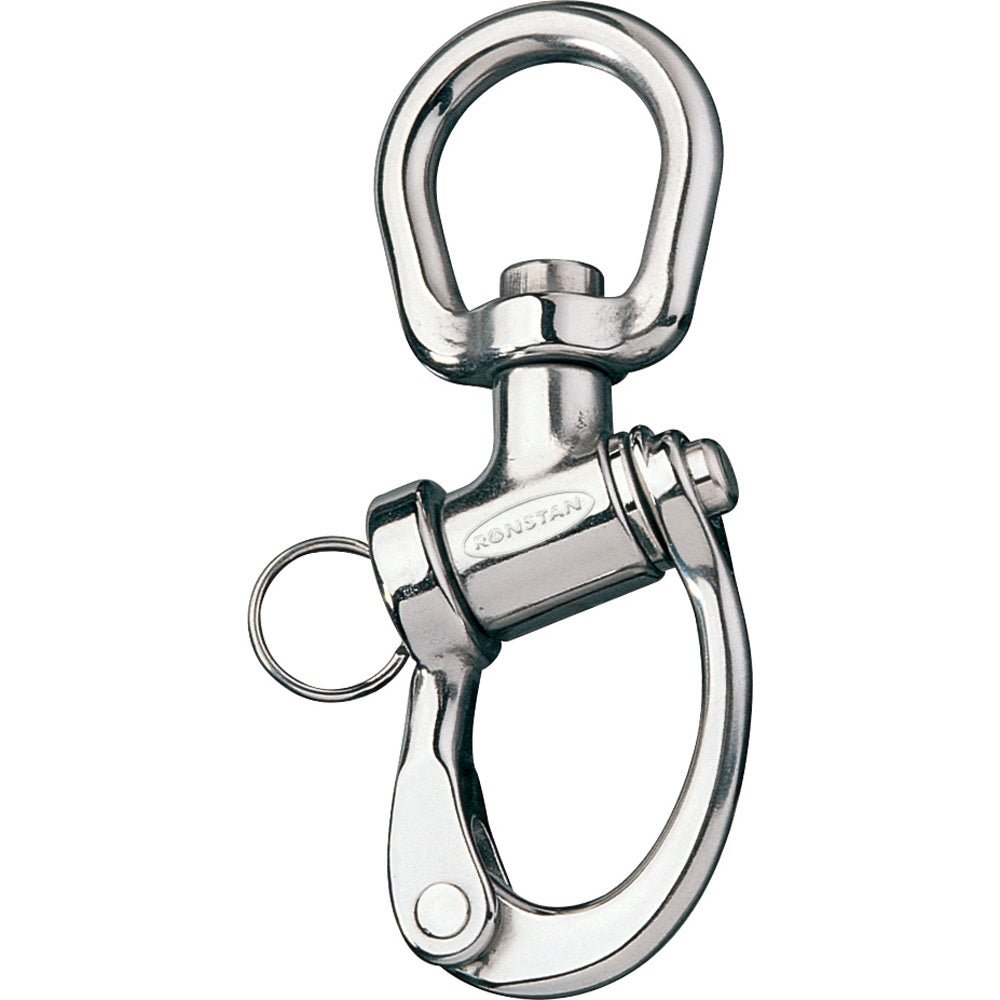 Ronstan Trunnion Snap Shackle - Large Swivel Bail - 122mm (4 - 3/4") Length - Marine Parts OnlySailingRonstan