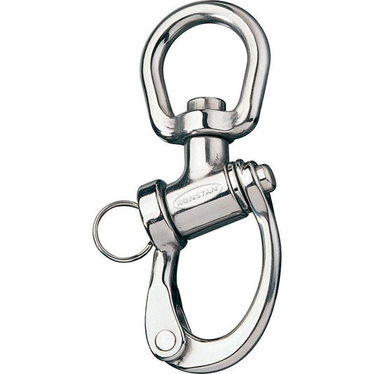 Ronstan Trunnion Snap Shackle - Large Swivel Bail - 122mm (4 - 3/4") Length - Marine Parts OnlySailingRonstan