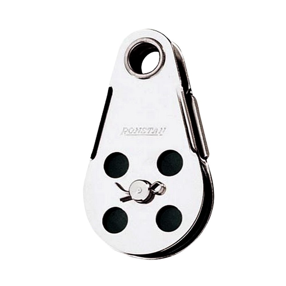 Ronstan Wire Block - Tubular Rivet Head w/Removable Nylatron&reg; Sheave - 45mm (1 - 3/4") Sheave Diameter - Marine Parts OnlySailingRonstan