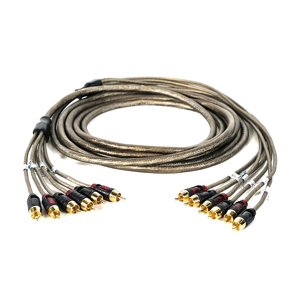 Roswell 5M 6 - Channel RCA Cable - Marine Parts OnlyEntertainmentRoswell Marine