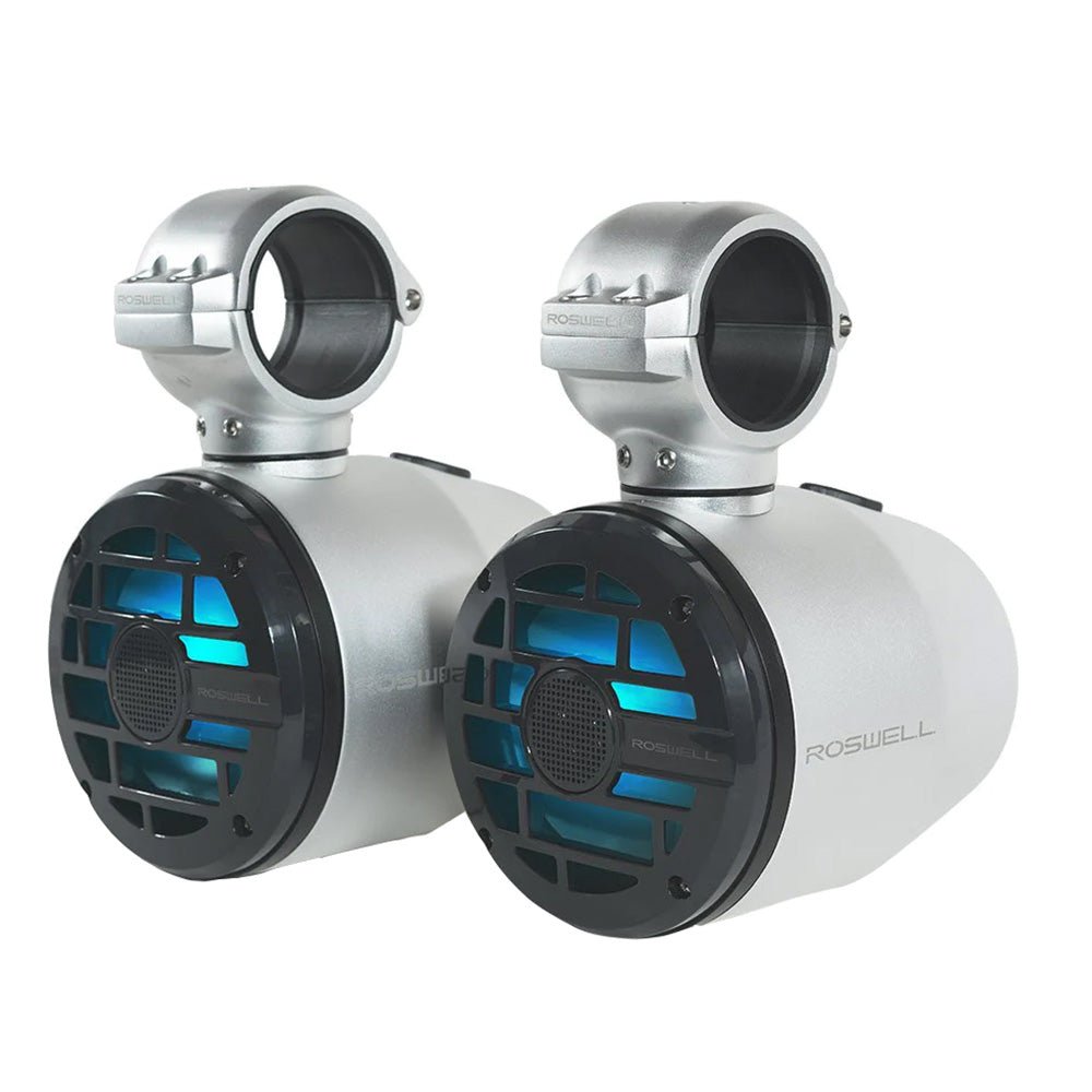 Roswell R 6.5&rdquo; Tower Speakers - Anthracite Grille - 60W RMS &amp; 120W Peak Power - Marine Parts OnlyEntertainmentRoswell Marine