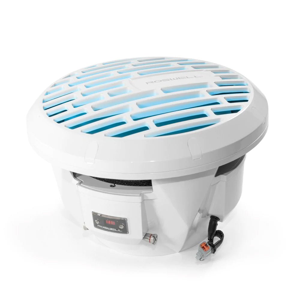 Roswell R1 12" Subwoofer - White - 500W RMS &amp; 1000W Peak Power - Marine Parts OnlyEntertainmentRoswell Marine