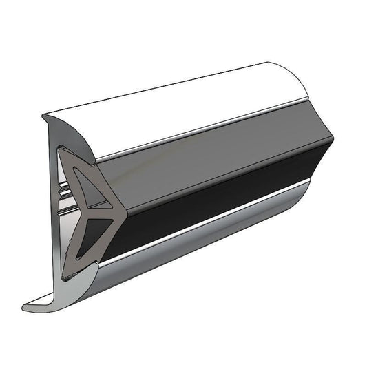 RUB RAIL 1 - 29/64 ALUMINUM TAL 12 - Marine Parts OnlyTACO METALS