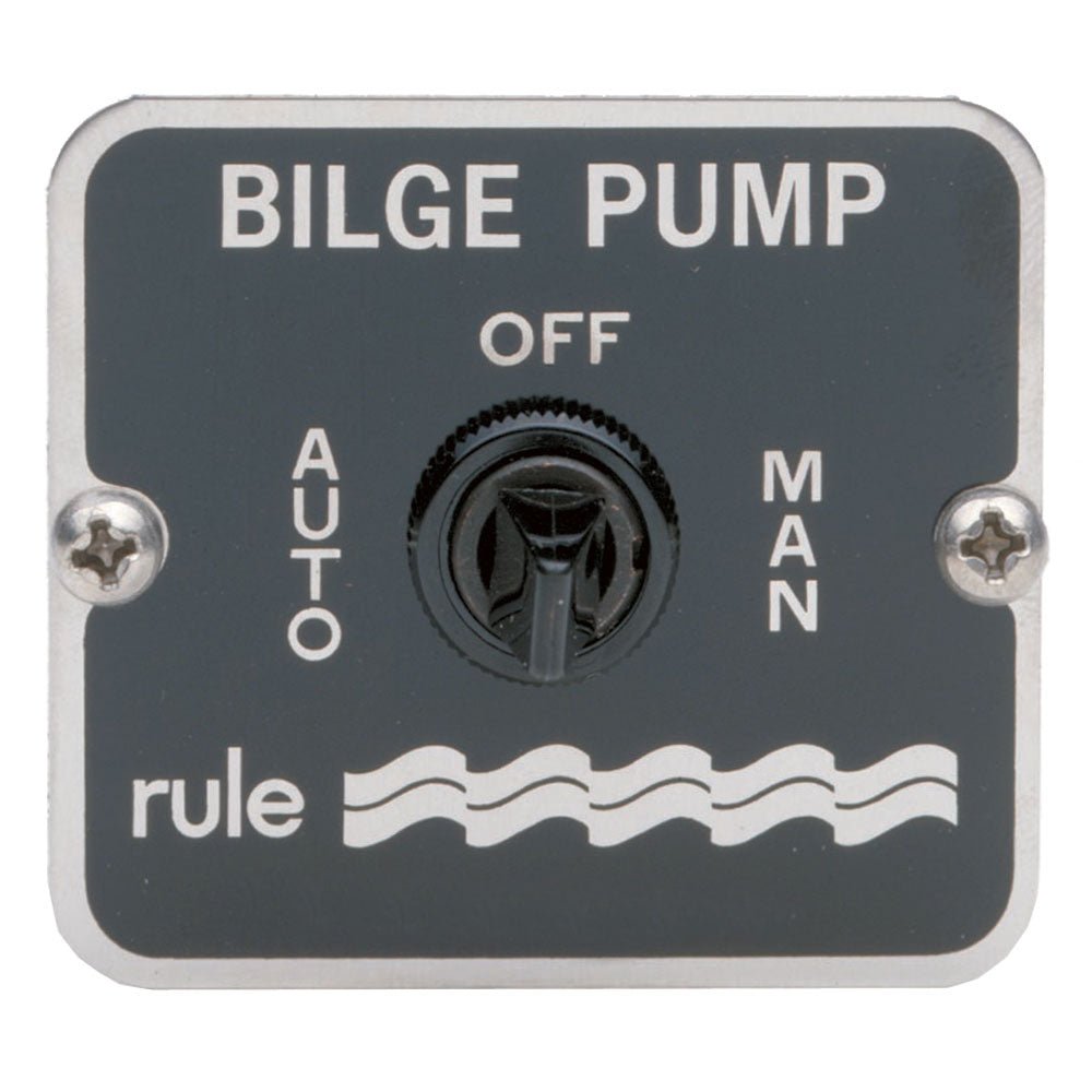 Rule 3 - Way Panel Switch - Marine Parts OnlyMarine Plumbing & VentilationRule