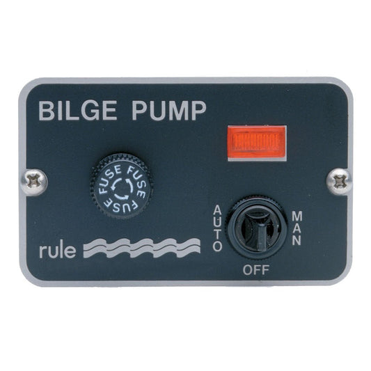 Rule Deluxe 3 - Way Panel Lighted Switch - Marine Parts OnlyMarine Plumbing & VentilationRule