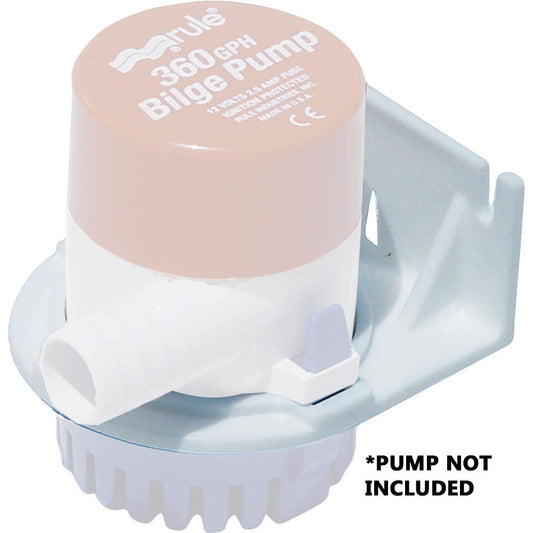 Rule Side Mount Bracket f/360 - 1100gph Round Pumps - Marine Parts OnlyMarine Plumbing & VentilationRule