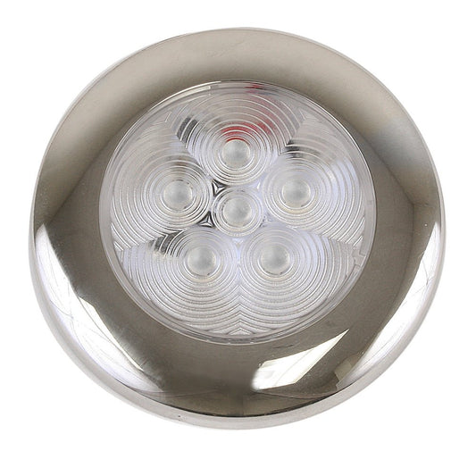 Scandvik B3 Downlight Surface Mount - Blue - SS Trim - IP67 - 12/24V - Marine Parts OnlyLightingScandvik