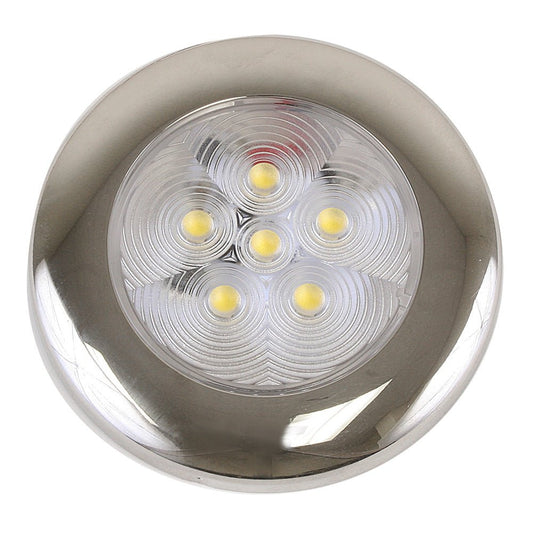 Scandvik B3 Downlight Surface Mount - Cool White - SS Trim - IP67 - 12/24V - Marine Parts OnlyLightingScandvik