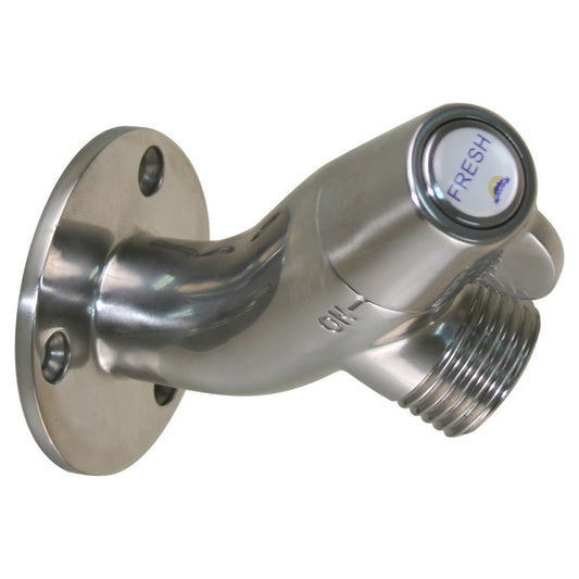 Scandvik Ceramic Angled Washdown Valve - SS Spigot - Marine Parts OnlyMarine Plumbing & VentilationScandvik