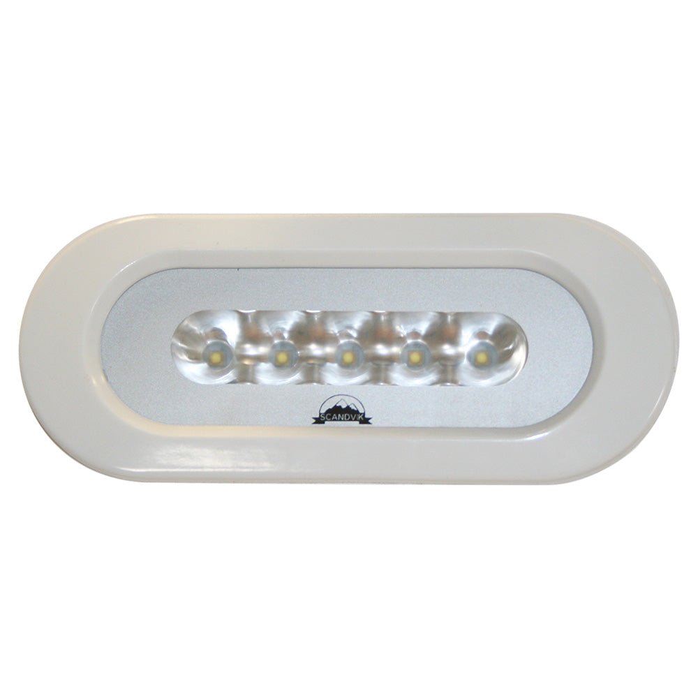 Scandvik Flush Mount Spreader Light - 10 - 30V - White - Marine Parts OnlyLightingScandvik