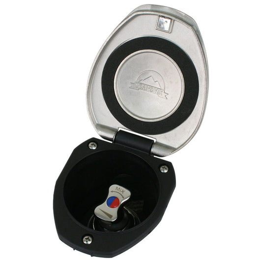 Scandvik Recessed T - Handle Mixing Valve - SS w/Black Cup - Marine Parts OnlyMarine Plumbing & VentilationScandvik