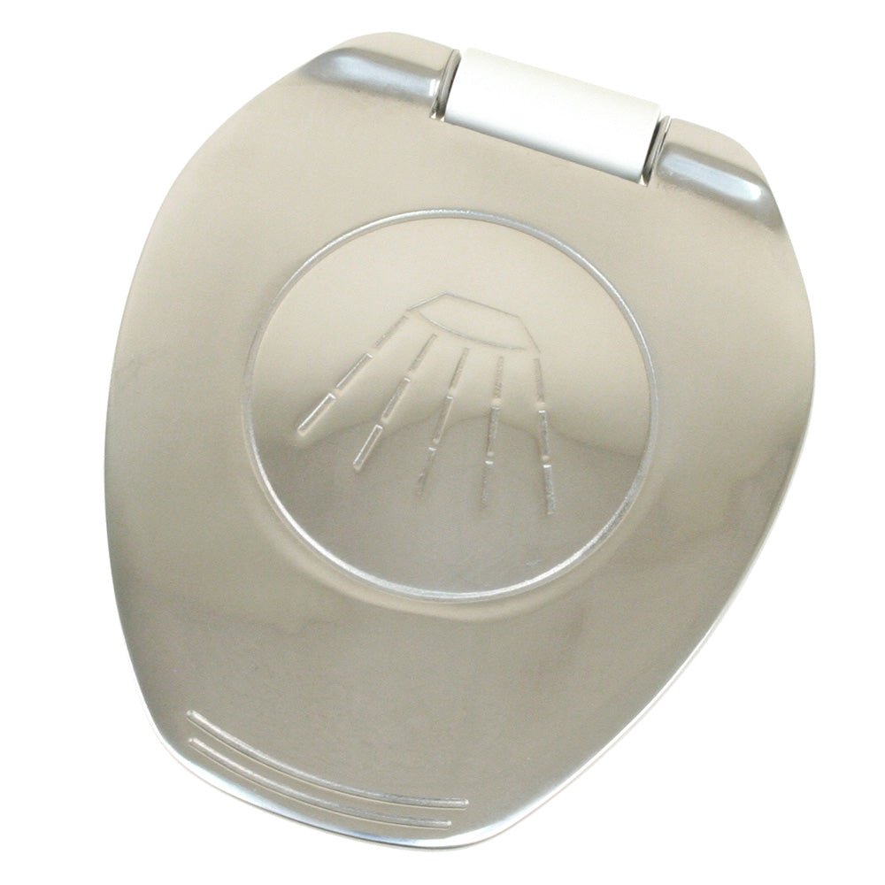 Scandvik White &amp; SS Recessed Transom Shower Handle/Hose - Vertical/Horizontal Mount - 6&39; Hose - Marine Parts OnlyMarine Plumbing & VentilationScandvik