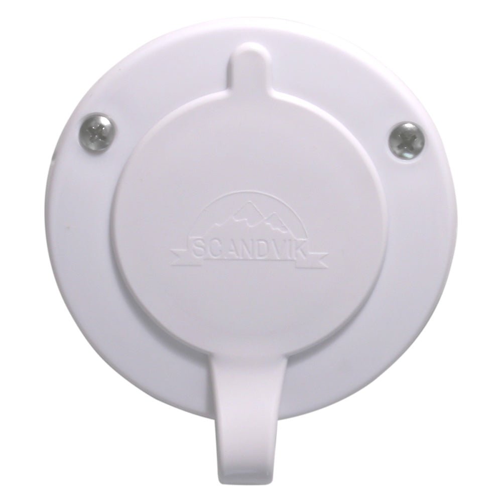 Scandvik White Vertical Cup &amp; Cap f/Scandvik PN 1075 - Marine Parts OnlyMarine Plumbing & VentilationScandvik