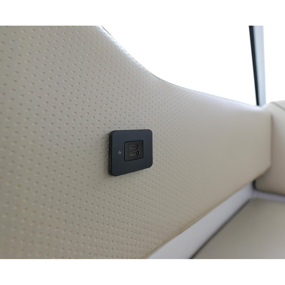 Scanstrut TILE USB - C Interior Charging Socket - 12/24V - Black Bezel - Marine Parts OnlyElectricalScanstrut