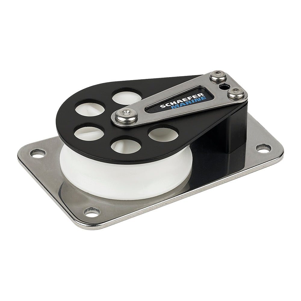 Schaefer Series 7 Flat Base/Aluminum Cheek/Delrin Sheave - Marine Parts OnlySailingSchaefer Marine