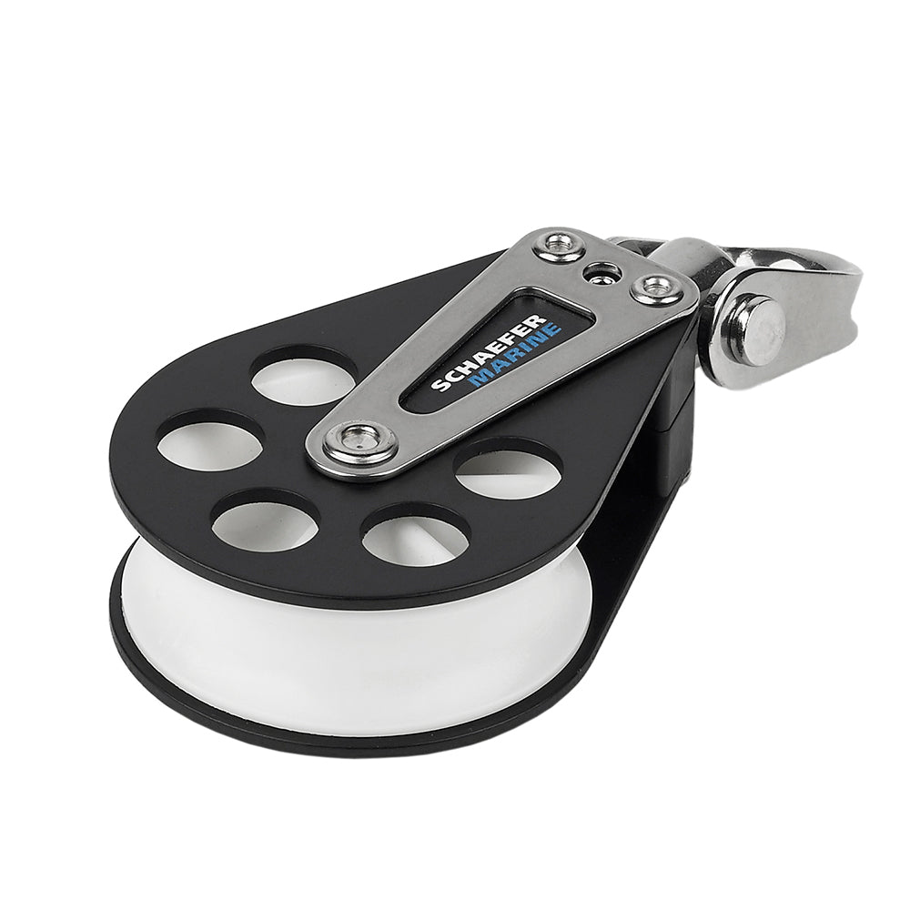 Schaefer Single Aluminum Block - 60mm Sheave - Marine Parts OnlySailingSchaefer Marine