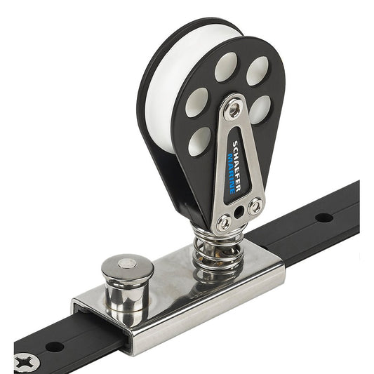 Schaefer Spring Loaded/Lined Slide/Aluminum f/1" T - Track - Marine Parts OnlySailingSchaefer Marine