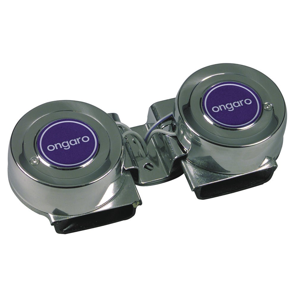 Schmitt Marine Ongaro Mini Compact Twin Horn - 12V - Marine Parts OnlyBoat OutfittingSchmitt Marine