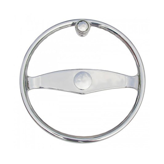 Schmitt Marine - Ongaro Wheel - 15.5" w/Knob for 3/4" Teleflex Tapered Shaft - Marine Parts OnlyMarine HardwareSchmitt Marine