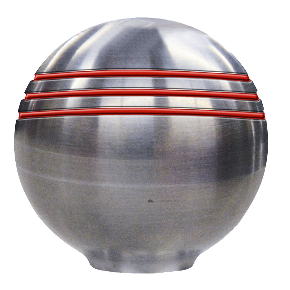 Schmitt Marine Throttle Knob - 1 - 7/8" - Red Grooves - Marine Parts OnlyBoat OutfittingSchmitt Marine