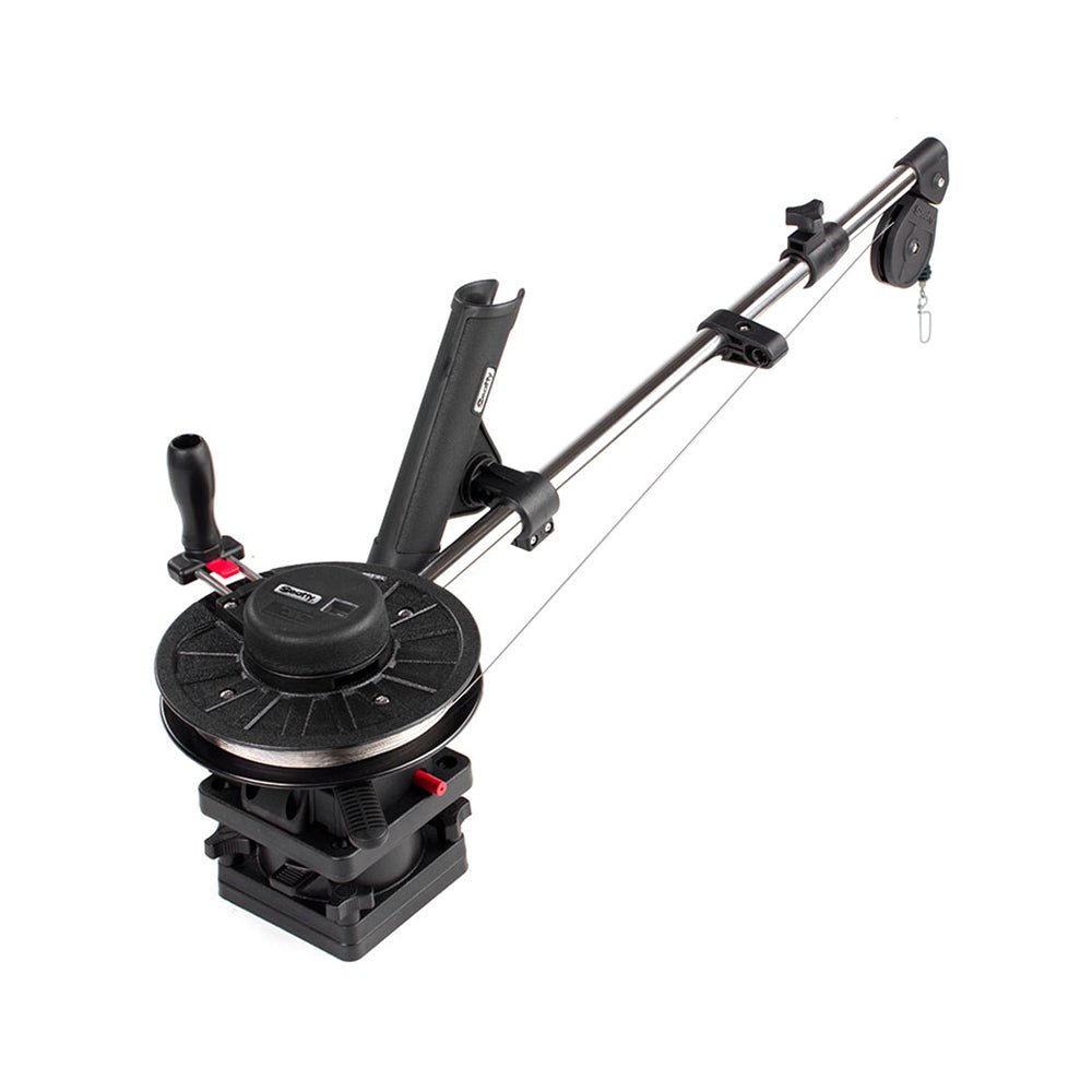 Scotty 1091 Telescoping 60" Longarm Combo Manual Downrigger w/ Swivel Base - Marine Parts OnlyHunting & FishingScotty