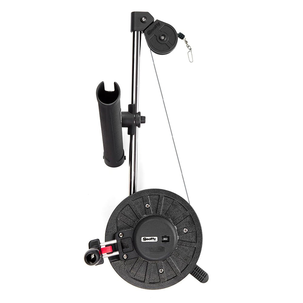 Scotty 1091 Telescoping 60" Longarm Combo Manual Downrigger w/ Swivel Base - Marine Parts OnlyHunting & FishingScotty
