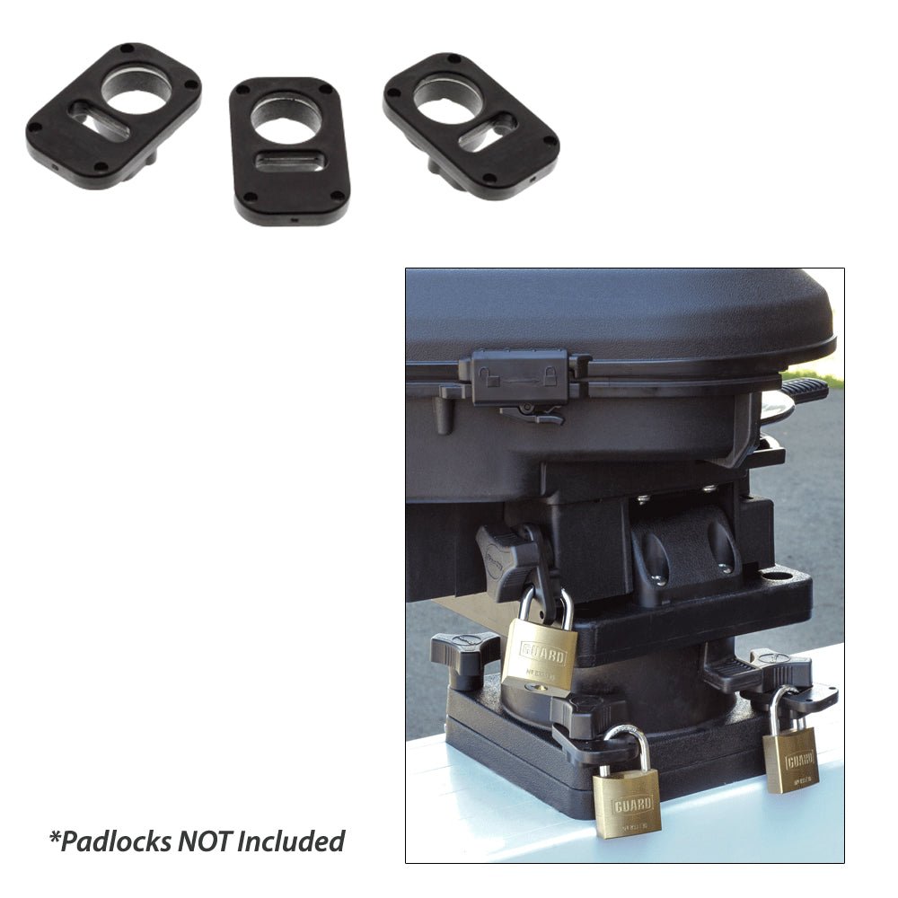 Scotty 3134 Downrigger Security System 3 - Piece Locking Plates w/o Padlocks - Marine Parts OnlyHunting & FishingScotty