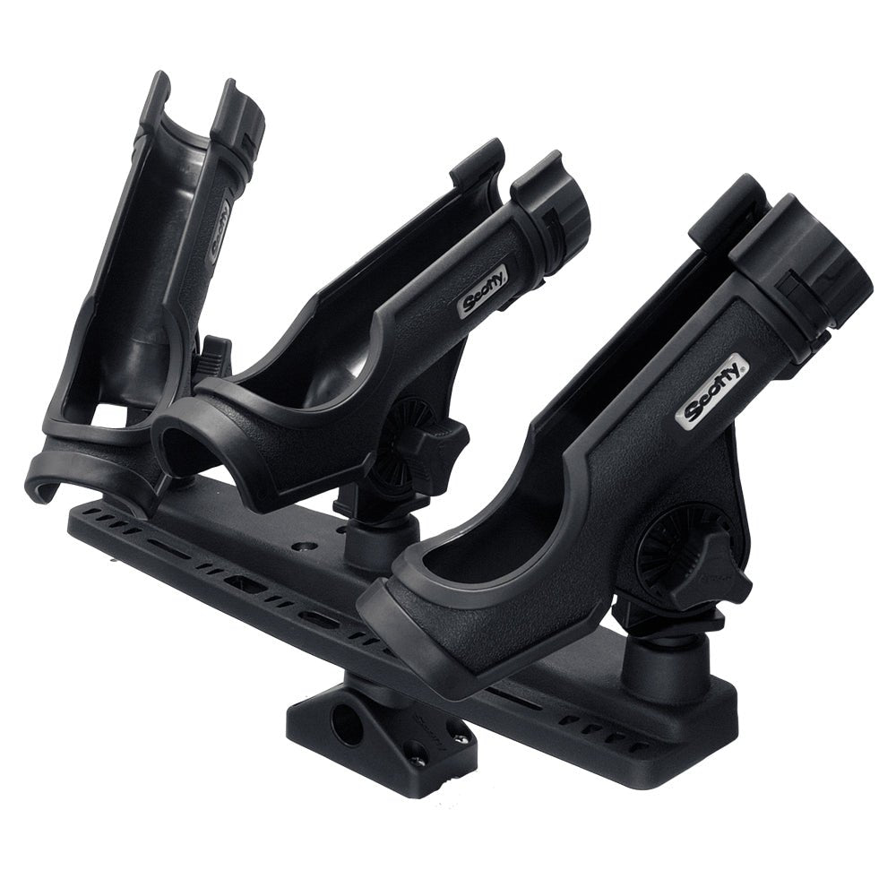 Scotty Triple Rod Holder w/3 230 Power Lock Rod Holders - Marine Parts OnlyPaddlesportsScotty