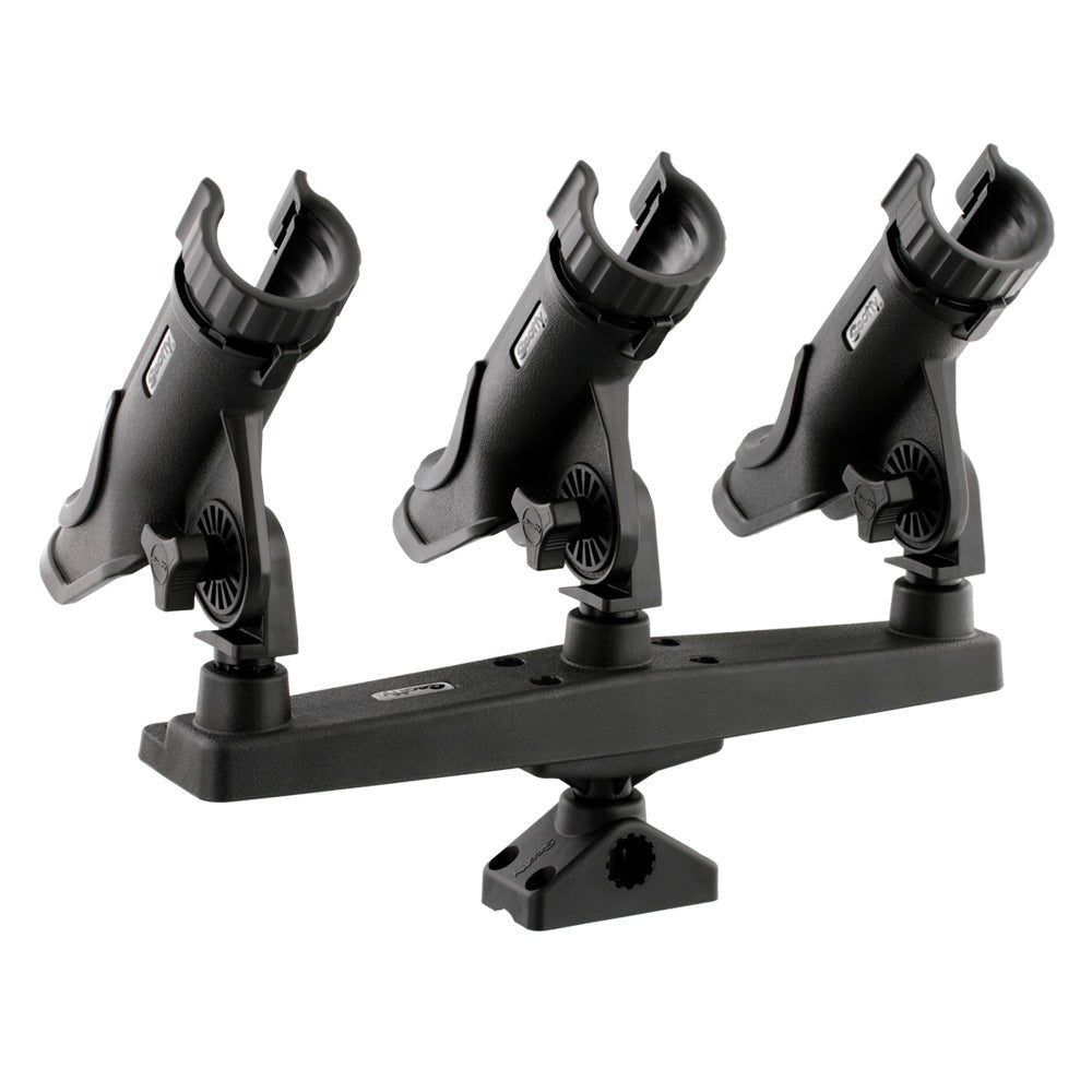 Scotty Triple Rod Holder w/3 230 Power Lock Rod Holders - Marine Parts OnlyPaddlesportsScotty