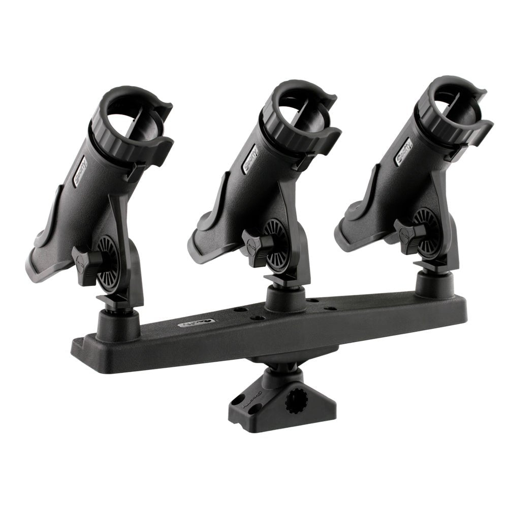 Scotty Triple Rod Holder w/3 230 Power Lock Rod Holders - Marine Parts OnlyPaddlesportsScotty