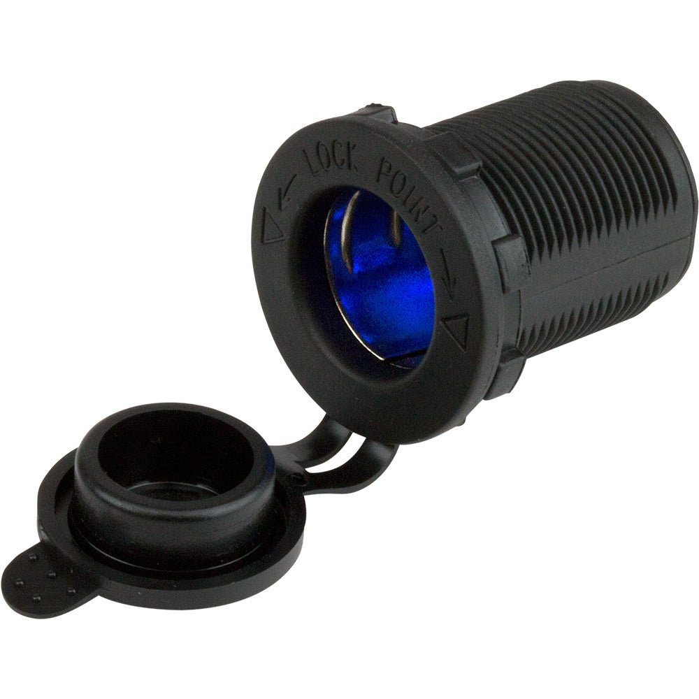 Sea - Dog 12V Power Socket w/Blue LEDs - Marine Parts OnlyElectricalSea - Dog