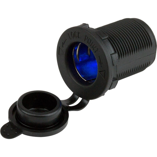 Sea - Dog 12V Power Socket w/Blue LEDs - Marine Parts OnlyElectricalSea - Dog