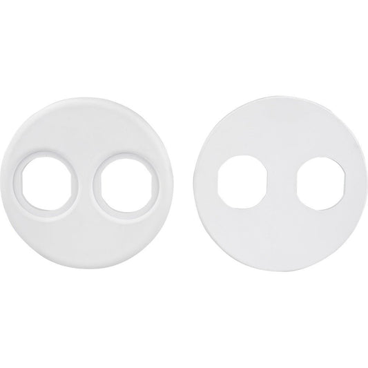 Sea - Dog 4" Gauge Power Socket Adapter Mounting Plate - White - Marine Parts OnlyElectricalSea - Dog