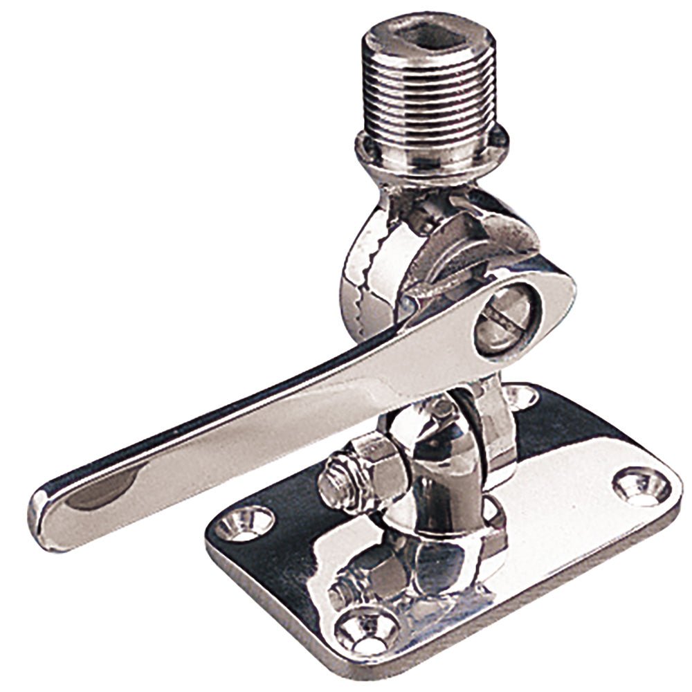 Sea - Dog Adjustable Antenna Base - Deck Mount - Investment Cast 316 Stainless Steel - Marine Parts OnlyCommunicationSea - Dog