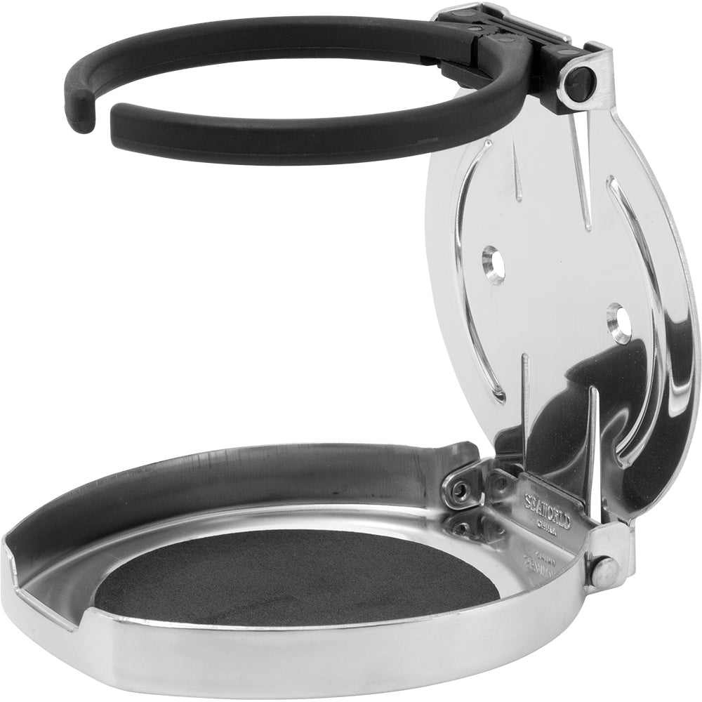 Sea - Dog Adjustable Folding Drink Holder - 304 Stainless Steel - Marine Parts OnlyBoat OutfittingSea - Dog