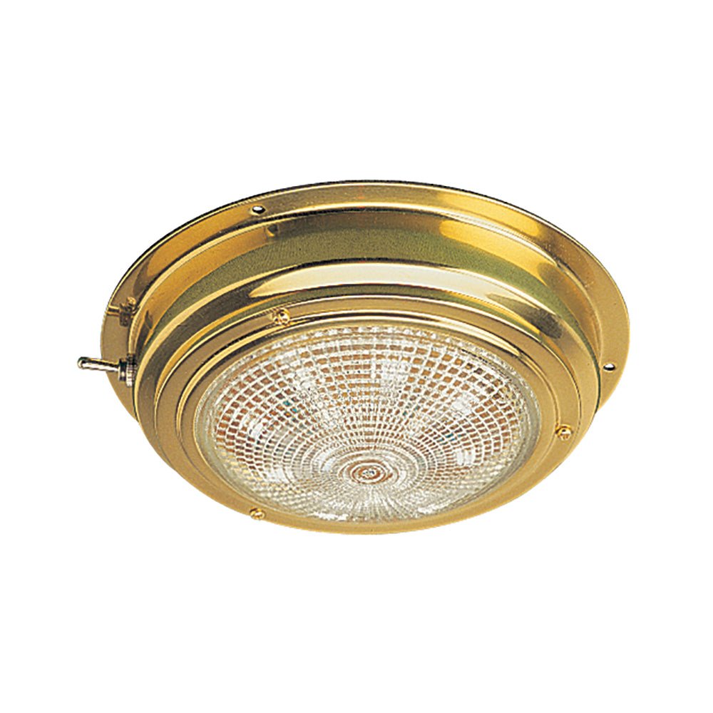 Sea - Dog Brass LED Dome Light - 5" Lens - Marine Parts OnlyLightingSea - Dog