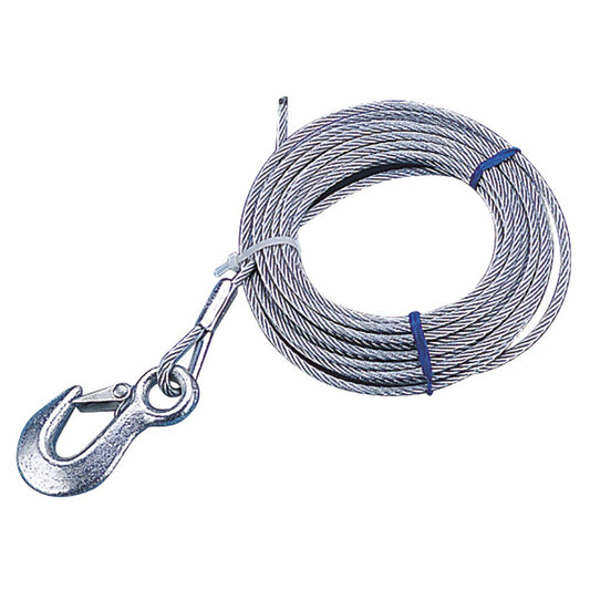Sea - Dog Galvanized Winch Cable - 3/16" x 20&39; - Marine Parts OnlyTraileringSea - Dog