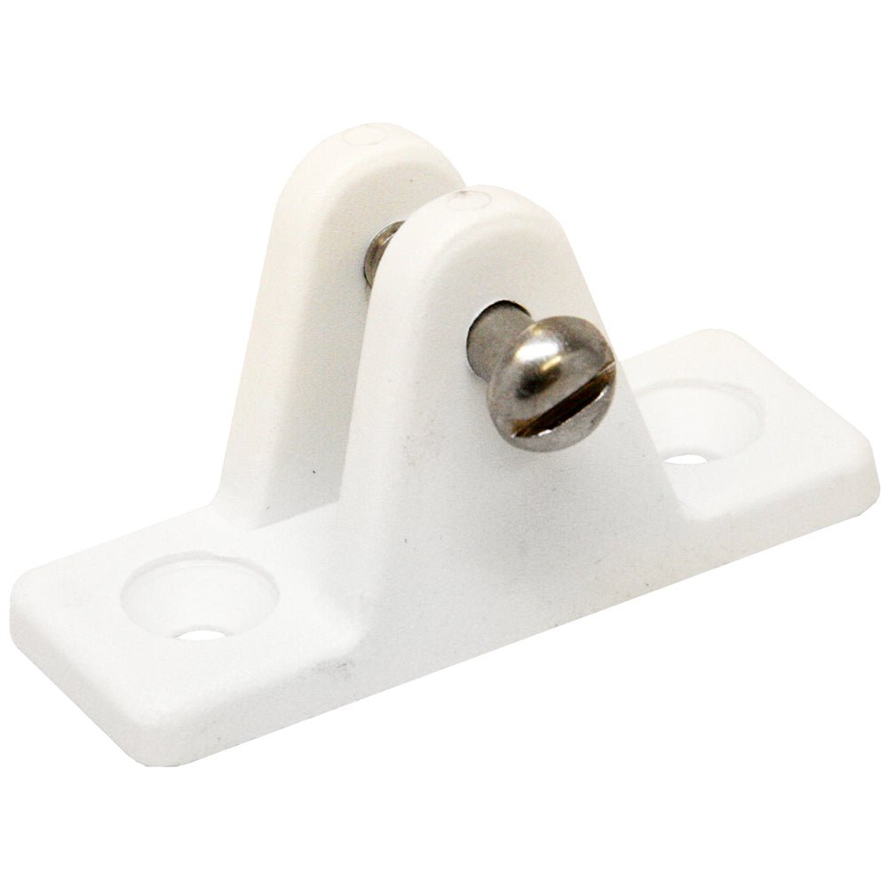 Sea - Dog Nylon Angled Deck Hinge - White - Marine Parts OnlyMarine HardwareSea - Dog