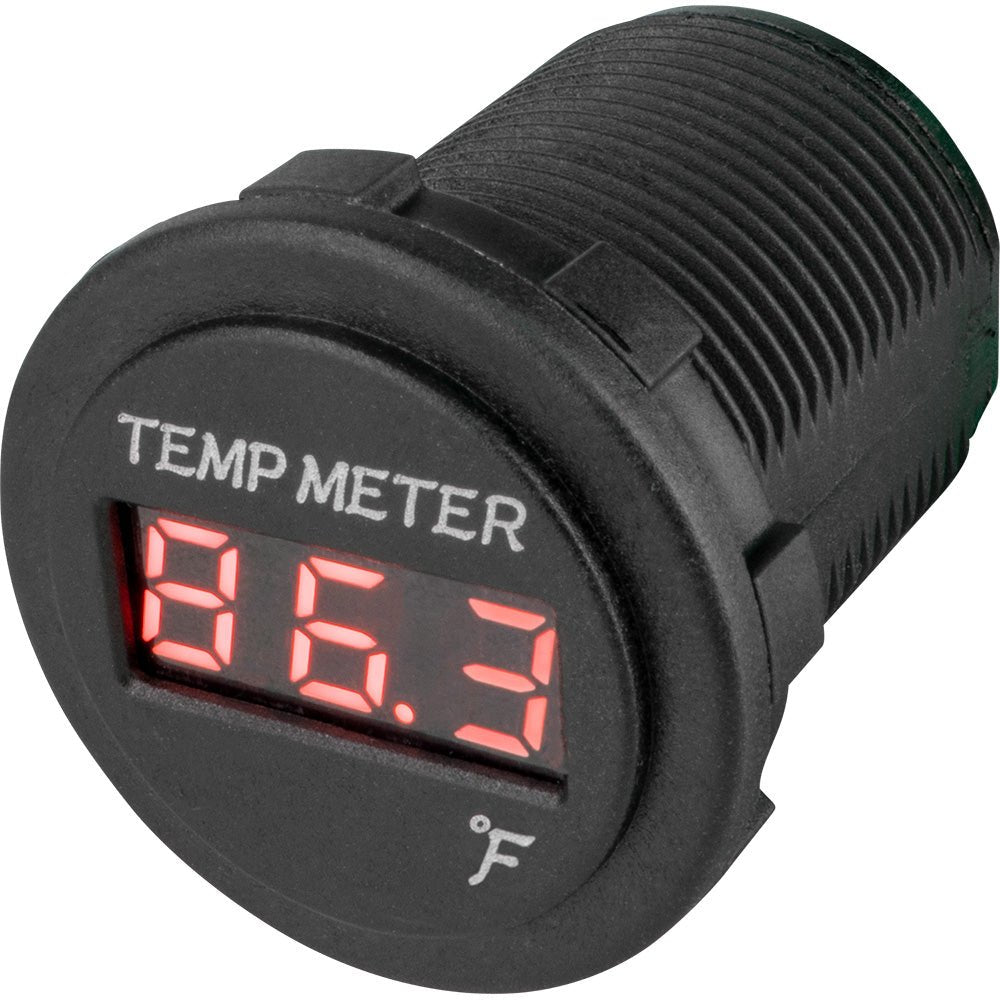 Sea - Dog Round Red LED Temperature Meter - Marine Parts OnlyElectricalSea - Dog